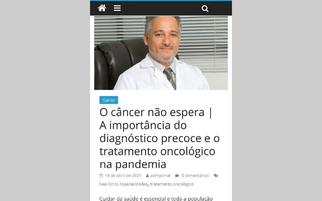 JORNAL DE ITU DESTACA A IMPORTÂNCIA DO CUIDADO COM A SAÚDE E O COMBATE AO CÂNCER